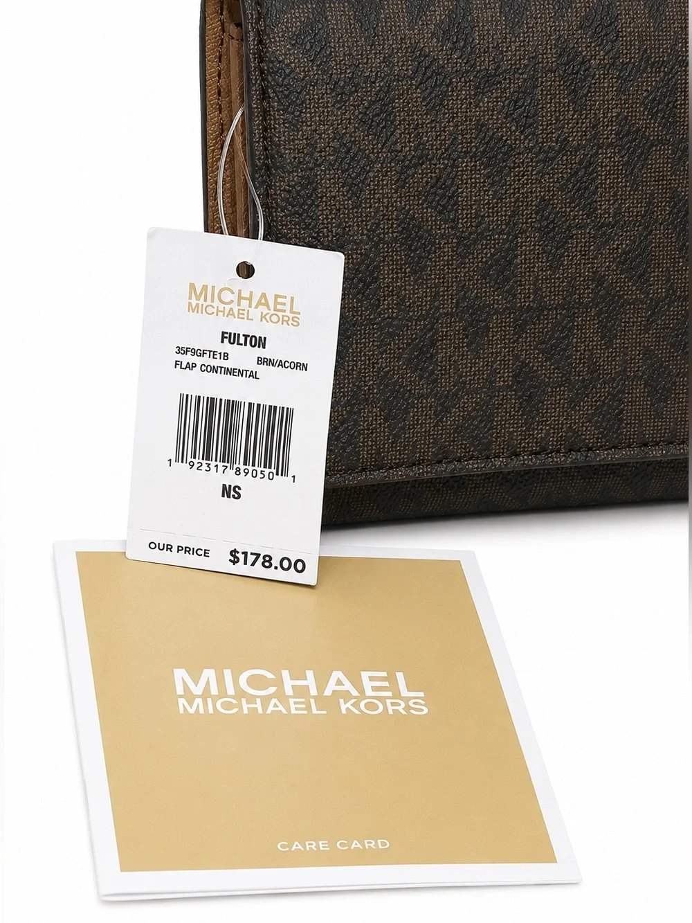Michael Kors Fulton Flap Large Continental Wallet. NEW!